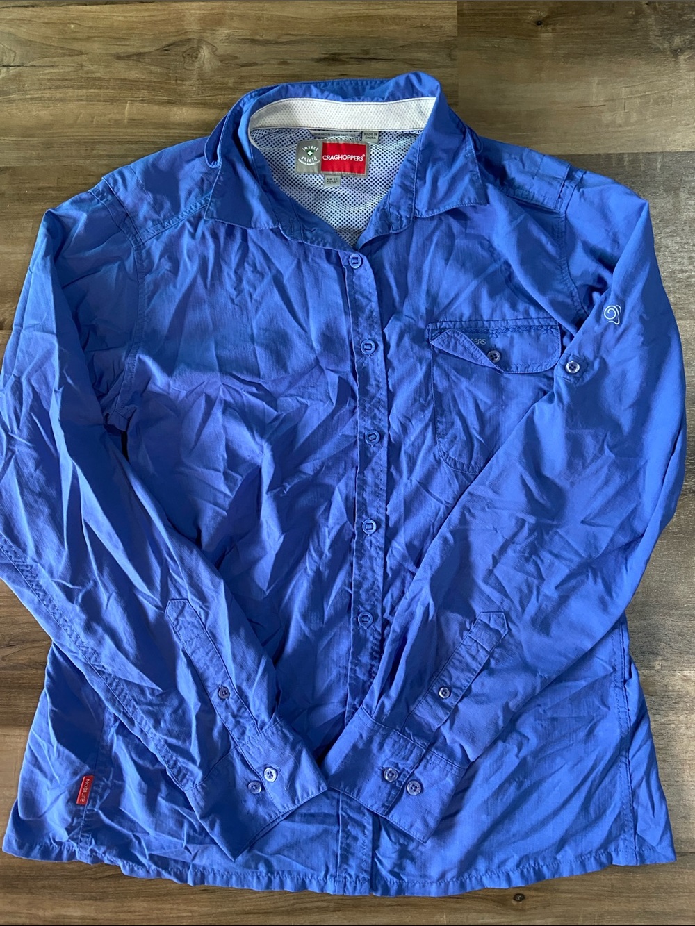 Craghoppers Royal Blue Women's Lightweight Utility Shirt-Jacket